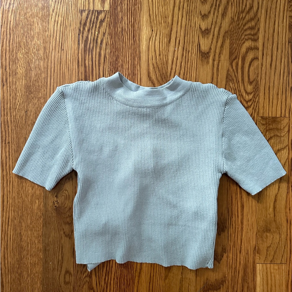 Zara open back top